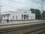 Станция Урожайная, здание вокзала