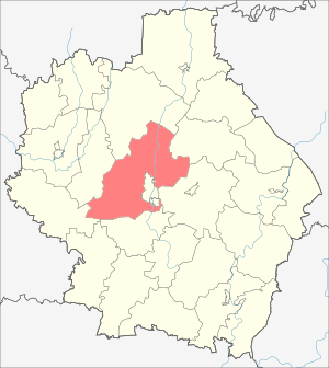 Тамбовский округ на карте