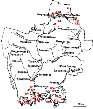 Ташлинский район. Карта памятников природы.png