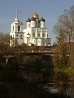 Троицкий собор и Троицкий (Советский) мост