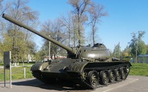 Т-55 в городском парке г. Сердобск, Пензенской области