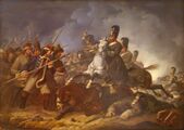 Атака русских кирасир на позиции польских повстанцев (1872)