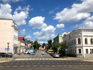 Улица Миславского от пересечения с улицами Батурина и Дзержинского