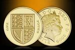 1 фунт стерлингов 2009 года (выведен из обращения; изображение новой монеты защищено копирайтом монетного двора)