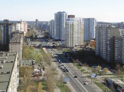 Харьковское шоссе от улицы Российской на юг