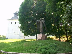 Спасо-Преображенский монастырь, на территории которого находилась Новгород-Северская крепость