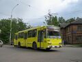 Троллейбус Škoda 14TrM (ВМЗ) на ул. Левичева