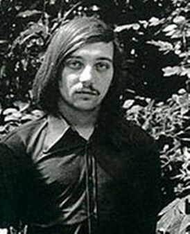 Ю. Фокин (Фото с обложки первой пластинки ВИА «Цветы» — 1972 г.)