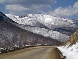 Якут-Гора после снегопада