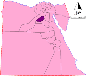 Эль-Файюм на карте