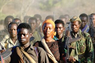 Боевики Фронта освобождения оромо, Кения, 2006.