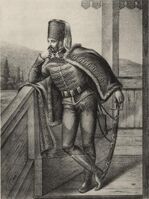Офицер Сербского Гусарского полка, с 1741 до 1761 г.[17]