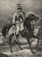 Рядовой Сербского Гусарского полка, с 1763 по 1776 г.[18]