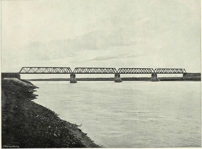 Мост через Кию, 1899