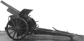 Гаубица 10,5 cm leFH 16, захваченная армией США