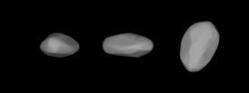 Трёхмерная модель астероида (121) Гермиона