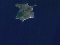 Остров Рейнеке из космоса