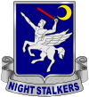 Эмблема 160-го авиационного (десантного) полка специальных операций ВС США