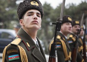 Гвардейцы Национальной Гвардии Азербайджана, 2017 год.
