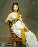 Ж.-Л. Давид. Портрет мадам де Вернинак[en]. 1799. Лувр, Париж.