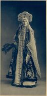 Графиня София фон Ферзен, одетая для бала, 1903, в русском стиле