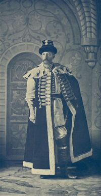 на костюмированном балу 1903 года (стольник князя Репнина)