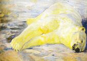 Убитый белый медведь, Новая Земля. 1912—1914