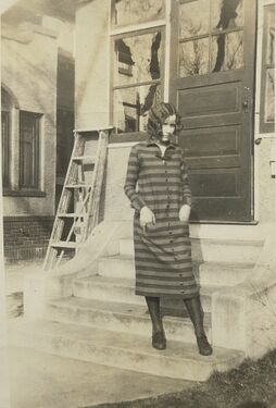 Платье в морском стиле. 1925 год.
