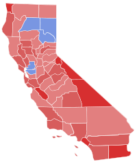1950 United States Senate election in California results map by county.svg