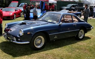 Ferrari 400 Superamerica Coupé Aerodinamica первой серии с открытыми фарами