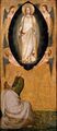 Мария, спускающая с небес пояс св. Фоме. Берлин, Гос. музеи.