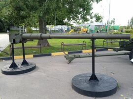 Орудие 2А70 в в Парке Победы, Нижний Новгород