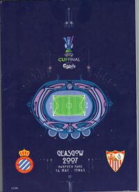 Обложка официальной программы к матчу
