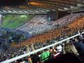 Перформанс зрителей на концерте U2 в Риме