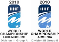 Логотипы 2010 IIHF World Championship Division III