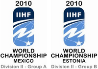 Логотипы 2010 IIHF World Championship Division II