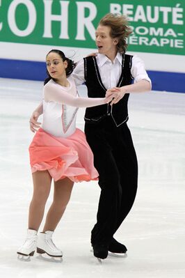 Мария Борунов и Евгений Борунов на чемпионате четырёх континентов (2011)