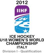 Логотип 2012 IIHF Ice Hockey U18 Women’s World Championship Division I Qualification