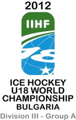 Логотип 2012 IIHF Ice Hockey U18 World Championship Division III Group A