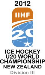 Логотип 2012 IIHF Ice Hockey U20 World Championship Division III