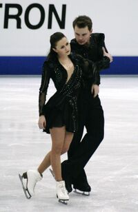 Ю. Злобина и А. Ситников в 2012 году