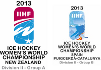 Логотипы 2013 IIHF Ice Hockey Women’s World Championship Division II