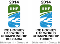 Логотип 2014 IIHF Ice Hockey U18 World Championship Division III