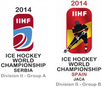 Логотипы 2014 IIHF Ice Hockey World Championship Division II