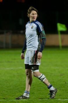 Жесси Тремульер в матче Франция—Италия 8 февраля 2014 года