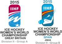 Логотипы 2015 IIHF Ice Hockey Women’s World Championship Division II