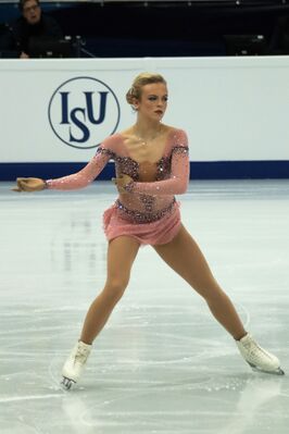 Эмми Пелтонен на Чемпионате Европы в Москве (2018)