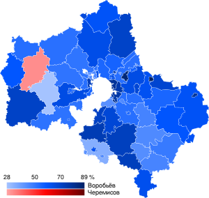 2018 Moscow Oblast gubernatorial election map.svg