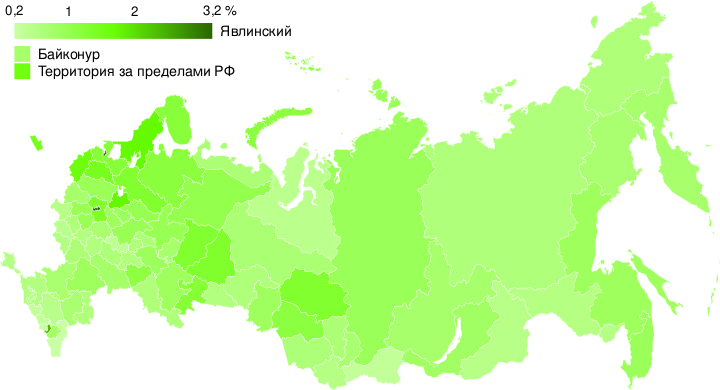 Результаты Григория Явлинского на президентских выборах в России 2018 года