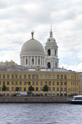 Вид с Биржевого моста